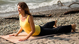 Yoga at the beach! 