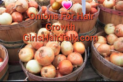 Onions help you absorb Iron for hair growth!