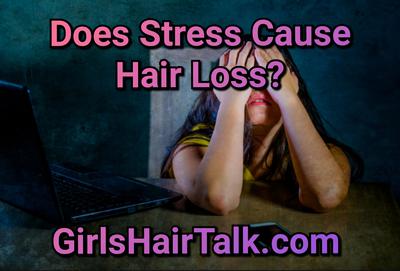 Does stress cause thin hair?