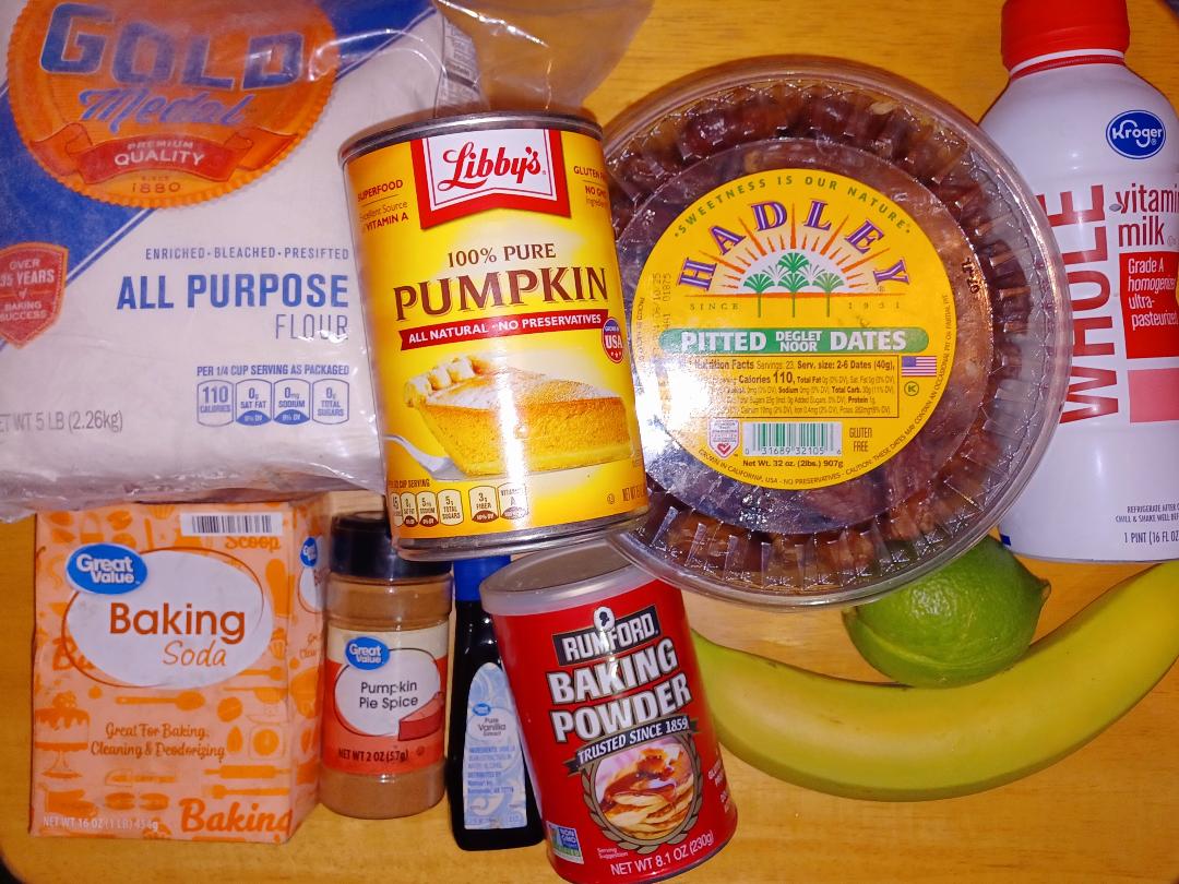 Healthy Pumpkin Bread Recipe Step 1